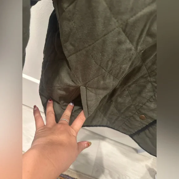 Jackson Rowe Green & Black Quilted Jacket Liner - Picture 4 of 10